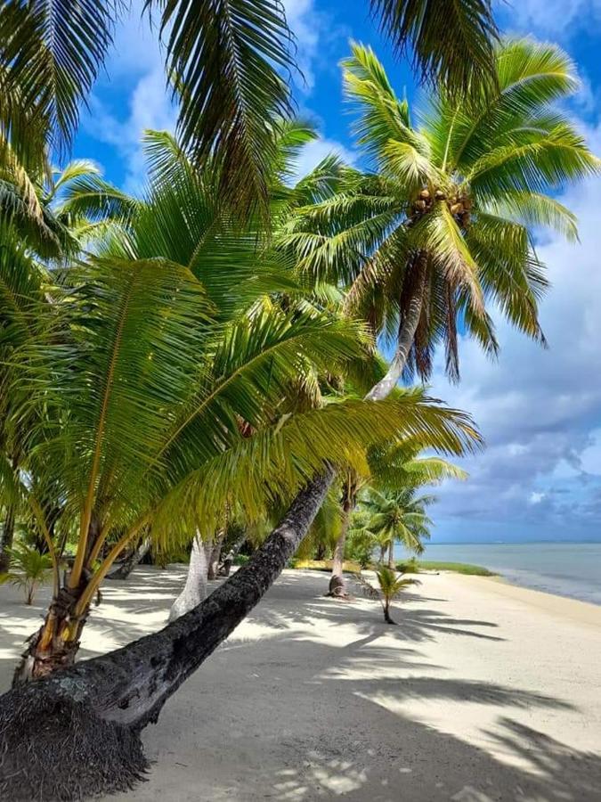 Paparei Beachfront Bungalows, Aitutaki Арутанга Екстер'єр фото