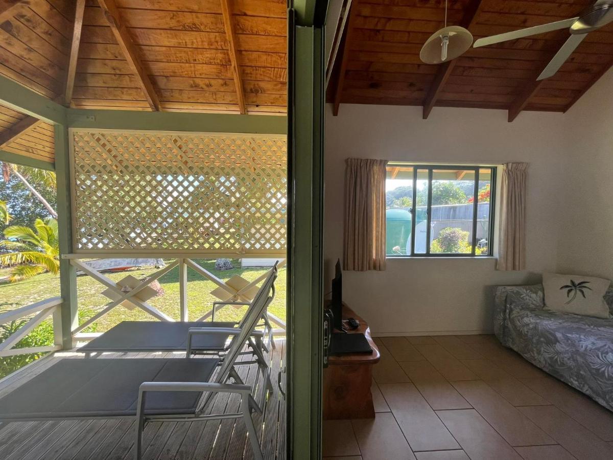 Paparei Beachfront Bungalows, Aitutaki Арутанга Екстер'єр фото